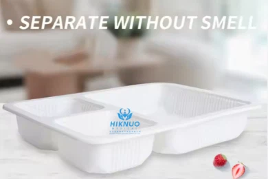 Microwaveable Freezable Food Packaging Plastic Tray